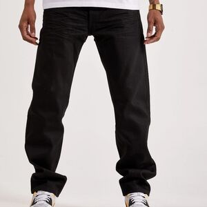 Levi's 501 Classic Black Jeans Mens Size 42x34  Casual  Cotton